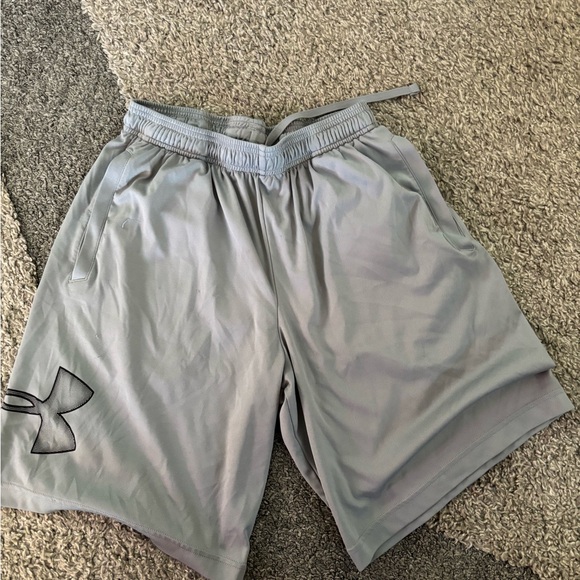 Under Armour Men's Athletic Shorts - Black, Gray, Navy - Picture 4 of 6